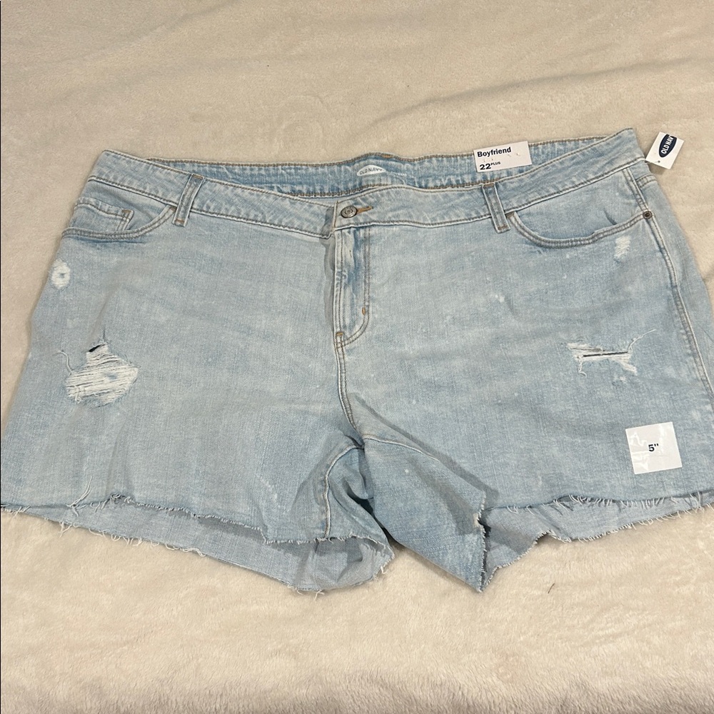 Old Navy Light Blue Denim Shorts